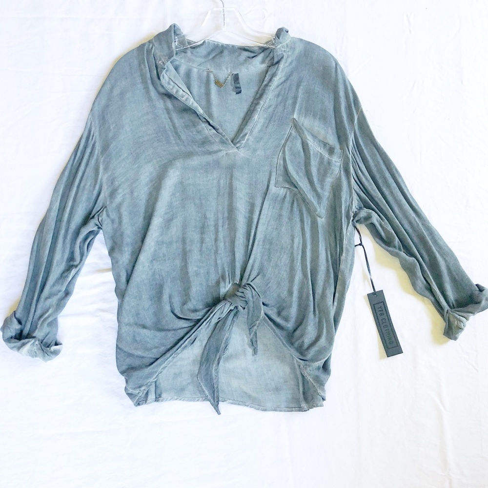 YFB tie front top